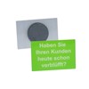 Dienstleister Suche - Der Magnet - Pin wird wie ein Ansteck- Pin hergestellt, hat aber auf der Rückseite einen schwarzen Gussmagneten befestigt. Lieferung erfolgt ab 100 Stück. - Pins & mehr GmbH & Co. KG
